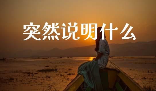 突然说明什么_https://m.eyunqq.com_新股申购_第1张