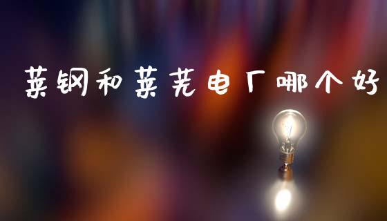 莱钢和莱芜电厂哪个好_https://m.eyunqq.com_新股申购_第1张