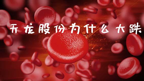 天龙股份为什么大跌_https://m.eyunqq.com_期货投资学习_第1张