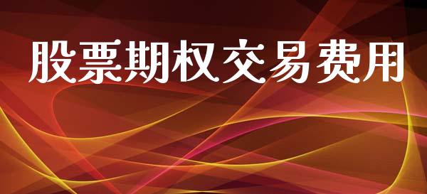 股票期权交易费用_https://m.eyunqq.com_基金交易_第1张
