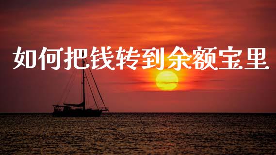 如何把钱转到余额宝里_https://m.eyunqq.com_融资融券_第1张