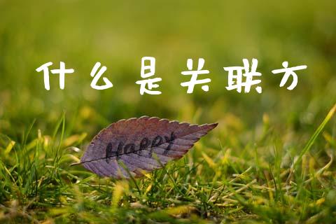 什么是关联方_https://m.eyunqq.com_融资融券_第1张