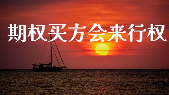 期权买方会来行权_https://m.eyunqq.com_期货投资学习_第1张