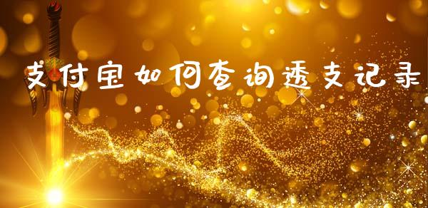 支付宝如何查询透支记录_https://m.eyunqq.com_基金交易_第1张