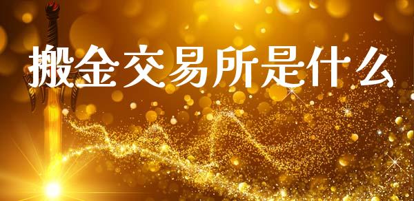 搬金交易所是什么_https://m.eyunqq.com_期货投资学习_第1张