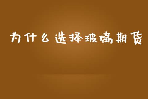 为什么选择玻璃期货_https://m.eyunqq.com_融资融券_第1张