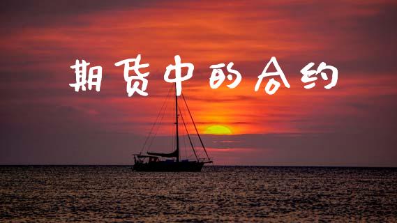 期货中的合约_https://m.eyunqq.com_基金交易_第1张