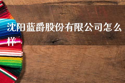 沈阳蓝爵股份有限公司怎么样_https://m.eyunqq.com_基金交易_第1张