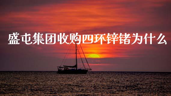 盛屯集团收购四环锌锗为什么_https://m.eyunqq.com_基金交易_第1张