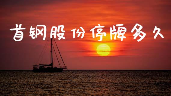 首钢股份停牌多久_https://m.eyunqq.com_新股申购_第1张