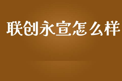 联创永宣怎么样_https://m.eyunqq.com_融资融券_第1张