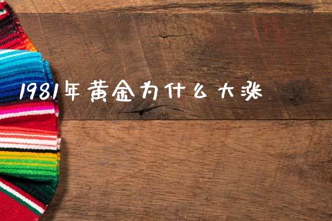 1981年黄金为什么大涨_https://m.eyunqq.com_期货投资学习_第1张