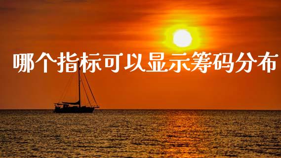 哪个指标可以显示筹码分布_https://m.eyunqq.com_融资融券_第1张