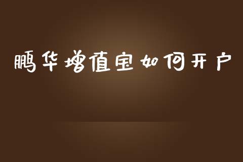 鹏华增值宝如何开户_https://m.eyunqq.com_融资融券_第1张