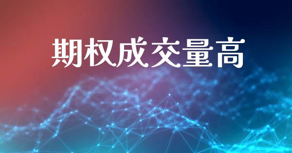 期权成交量高_https://m.eyunqq.com_融资融券_第1张