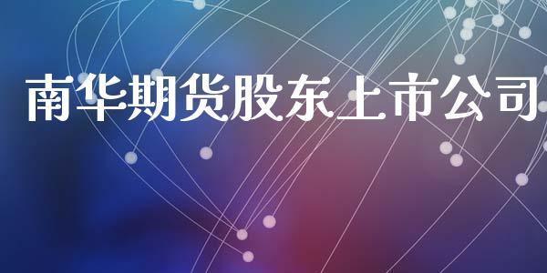 南华期货股东上市公司_https://m.eyunqq.com_期货投资学习_第1张