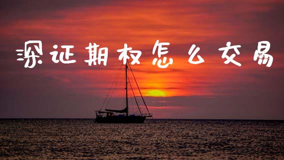 深证期权怎么交易_https://m.eyunqq.com_期货投资学习_第1张