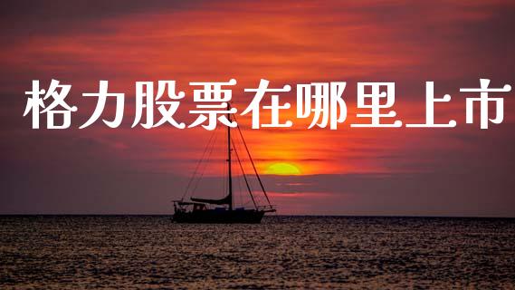 格力股票在哪里上市_https://m.eyunqq.com_新股申购_第1张