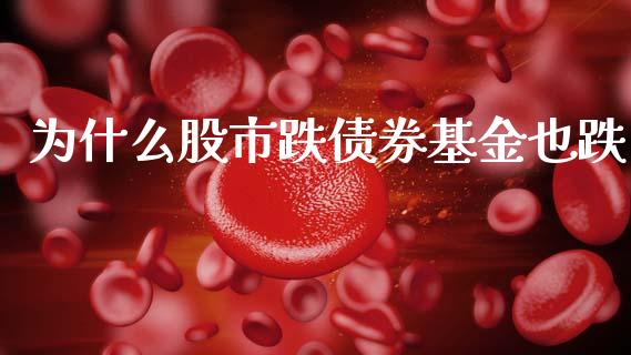 为什么股市跌债券基金也跌_https://m.eyunqq.com_融资融券_第1张