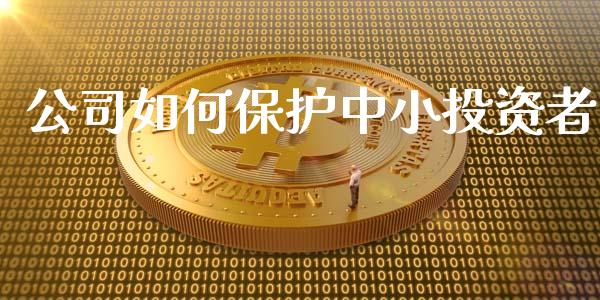 公司如何保护中小投资者_https://m.eyunqq.com_期货投资学习_第1张