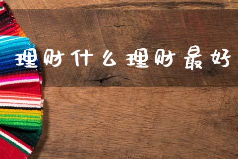 理财什么理财最好_https://m.eyunqq.com_基金交易_第1张