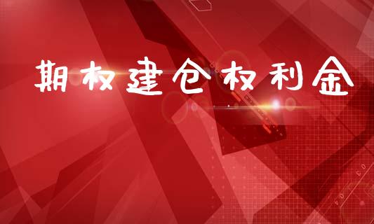 期权建仓权利金_https://m.eyunqq.com_期货投资学习_第1张