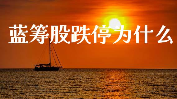 蓝筹股跌停为什么_https://m.eyunqq.com_基金交易_第1张
