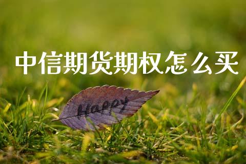 中信期货期权怎么买_https://m.eyunqq.com_基金交易_第1张