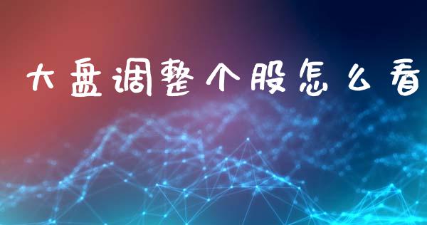 大盘调整个股怎么看_https://m.eyunqq.com_新股申购_第1张
