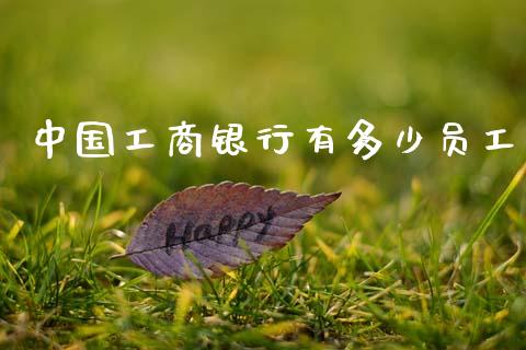 中国工商银行有多少员工_https://m.eyunqq.com_新股申购_第1张