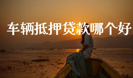 车辆抵押贷款哪个好_https://m.eyunqq.com_融资融券_第1张