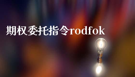 期权委托指令rodfok_https://m.eyunqq.com_融资融券_第1张