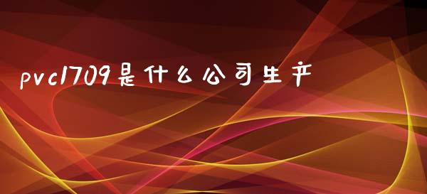 pvc1709是什么公司生产_https://m.eyunqq.com_期货投资学习_第1张