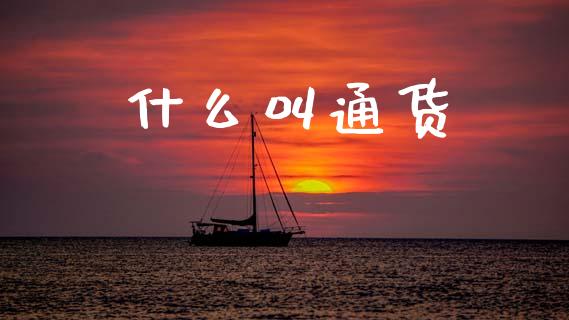 什么叫通货_https://m.eyunqq.com_融资融券_第1张