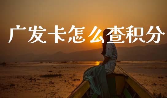 广发卡怎么查积分_https://m.eyunqq.com_期货投资学习_第1张